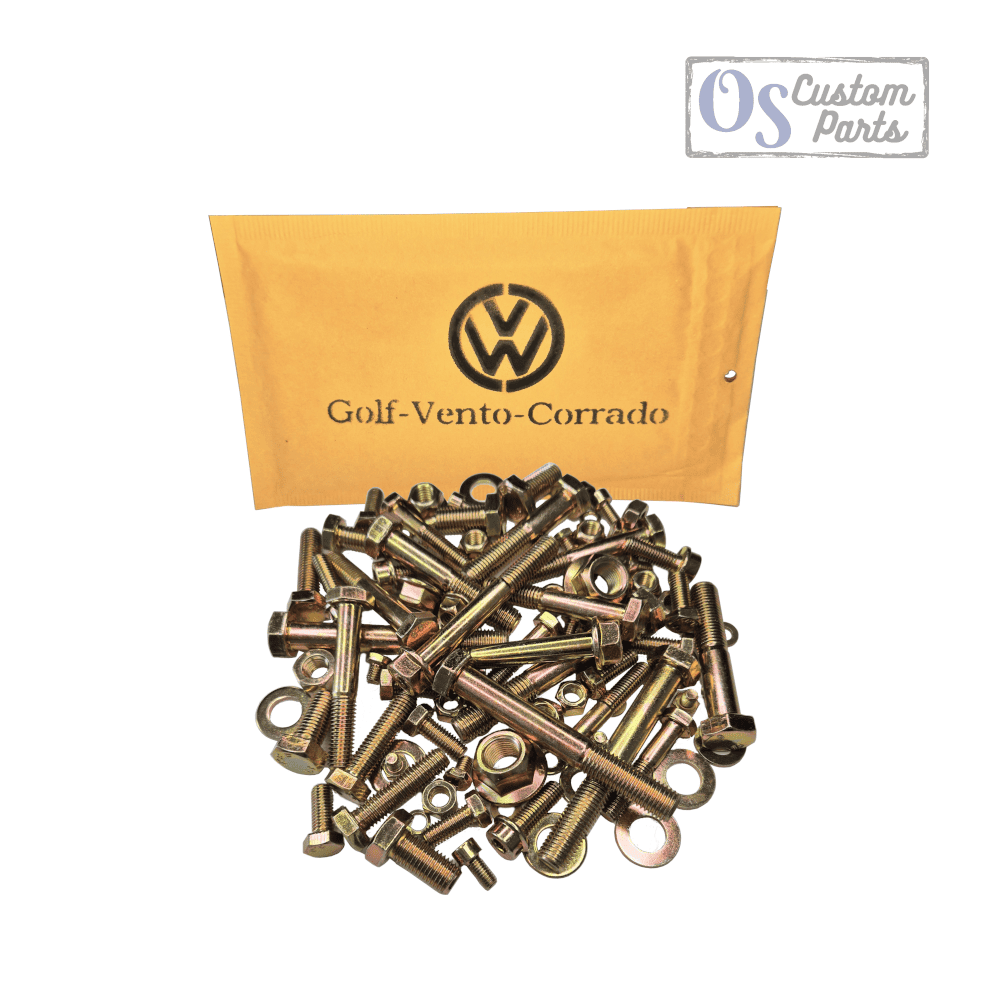 VW Golf 3 Vento Corrado Schrauben Schraubensatz Fahrwerk Vorderachse Hinterachse
